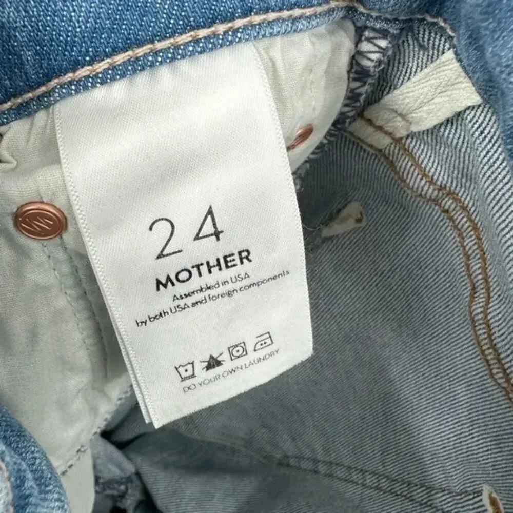 MOTHER The insider crop step fray thrilling shots size 24 B1148 - Picture 8 of 8